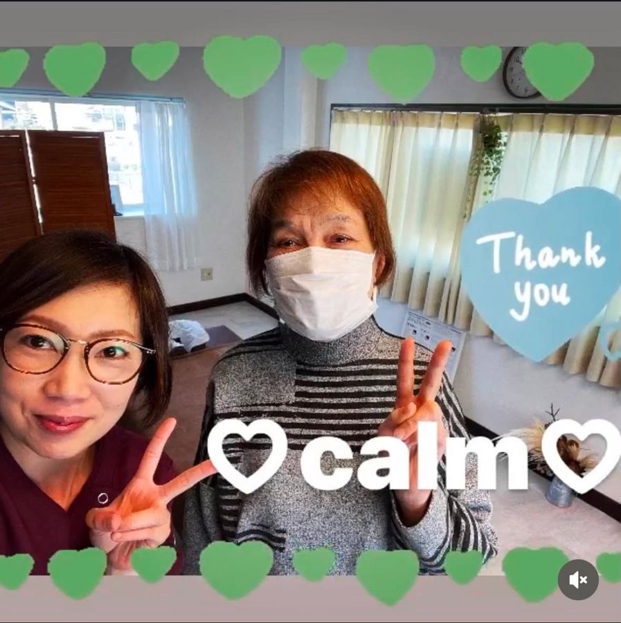 calmに来てくださったお客様と