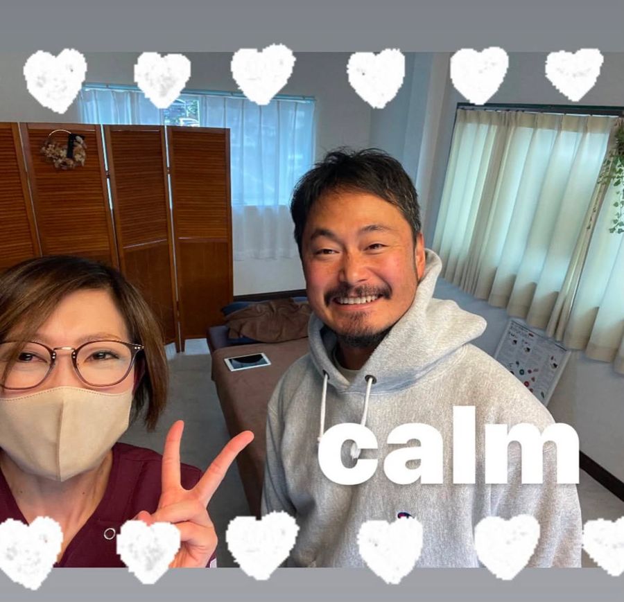 calmに来てくださったお客様と